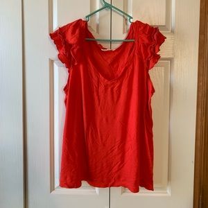 Old Navy orange top. XXL